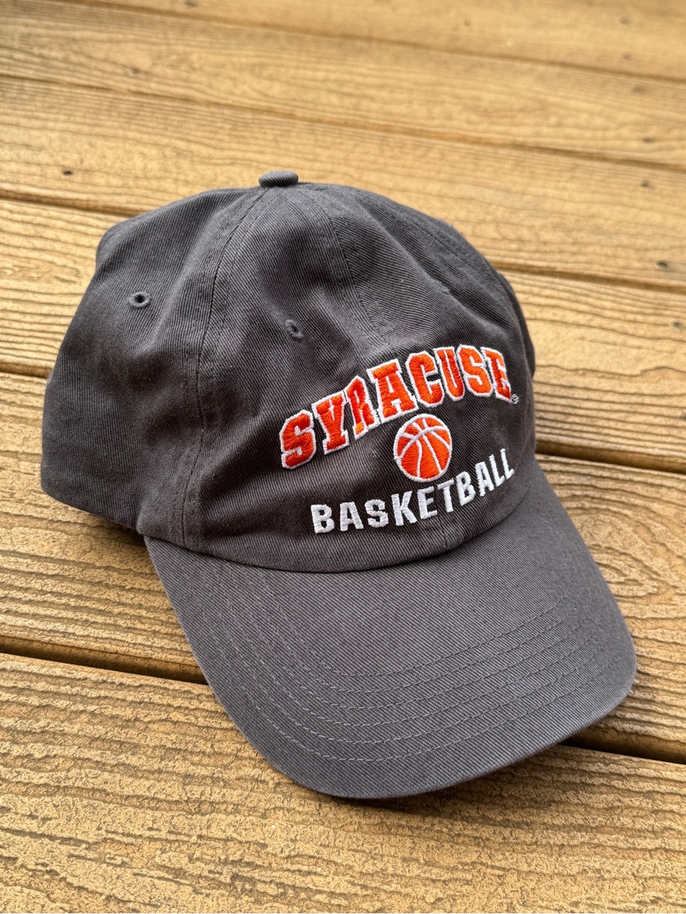 Syracuse Basketball Cap - Gray with Orange and White